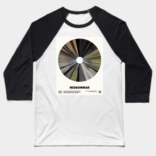 minimal_Midsommar Barcode Movie Baseball T-Shirt